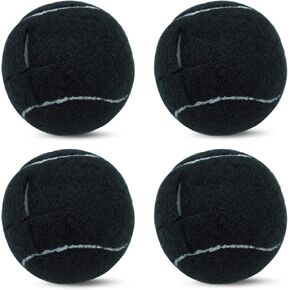Magicorange 4 PCS Precut Walker Tennis Balls for Furniture Legs and Floor Protection, Heavy Duty Long Lasting Felt Pad Glide Coverings (Grey)