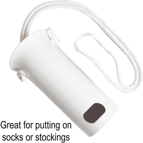 Rehabilitation Advantage Wide Sock Aid with Single Cord, White, 1 Count in Saudi Arabia