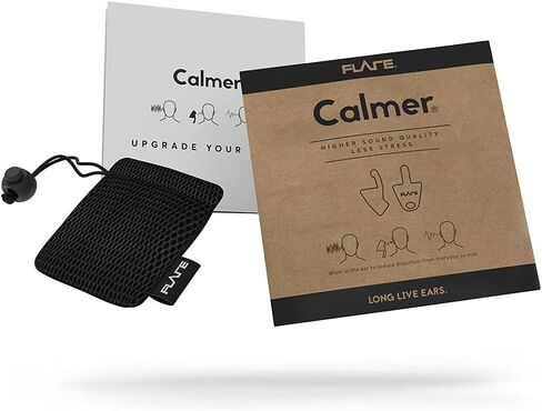 Flare Calmer – Ear Plugs Alternative – Reduce Annoying Noises Without Blocking Sound – Soft Reusable Silicone - Grey in Kuwait