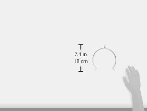 Sammons Preston Clip-On Food Guard for Plates, Reusable Spill Prevention Eating Aid Assistant for Scooping Food, Lightweight Assistive Plate Guard for Disabled, Elderly, and Handicapped in Kuwait