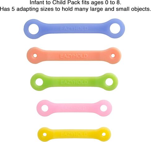 Silicone Adaptive Aid (Infant to Adult) for Limited Hand Function, Poor Grip, Limb Loss, Cerebral Palsy, Stroke, Tremors, Arthritis, ALS. (Therapist -Teacher 7 Pack) in Saudi Arabia