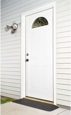 Silver Spring Solid Rubber Threshold Ramp - 1" Rise in Saudi Arabia
