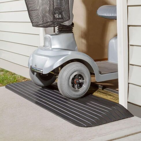 Silver Spring Solid Rubber Threshold Ramp - 1" Rise in Saudi Arabia