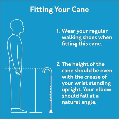 Carex Wooden Walking Cane - Round Handle Wood Cane With Natural Ash Finish and Rubber Tip - Traditional Style Walking Stick for Men and Women, 36 Inch Height, 7/8 Inch Diameter in Saudi Arabia