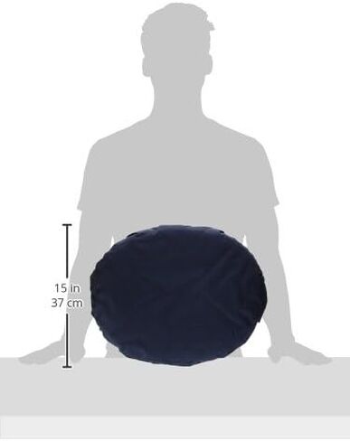 DMI Seat Cushion Donut Pillow and Chair Pillow for Tailbone Pain Relief, Hemorrhoids, Prostate, Pregnancy, Post Natal, Pressure Relief and Surgery, 14 x 12.5 x 3, Navy in Saudi Arabia