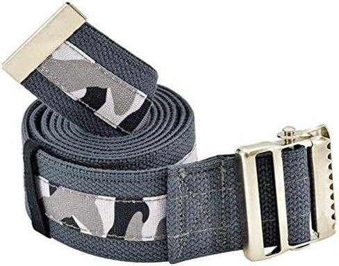 Secure Gait Belt for Seniors with Metal Buckle - Transfer and Walking Standing Aid Elderly, Physical Therapy, Nurses in Kuwait