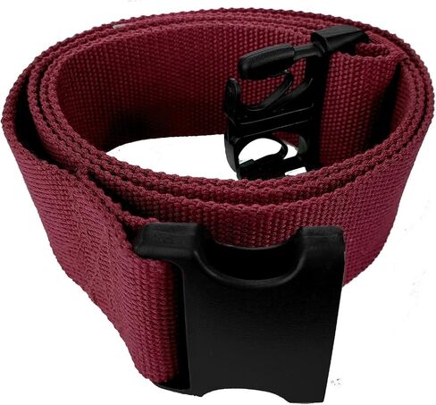 Gait Belt with Plastic Buckle by LiftAid - Transfer and Walking Aid with Belt Loop Holder for Assisting Therapist, Nurse, Home Care - 60"L x 2"W (Beige) in Kuwait