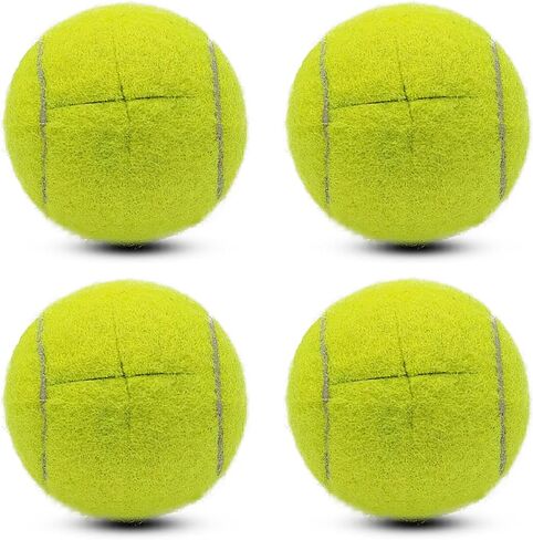 Magicorange 4 PCS Precut Walker Tennis Balls for Furniture Legs and Floor Protection, Heavy Duty Long Lasting Felt Pad Glide Coverings (Grey) in Saudi Arabia
