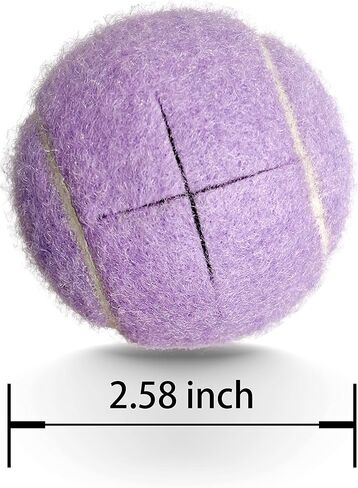 Precut Tennis Balls, 4PCS Walker Glide Balls, Heavy Duty Long Lasting Felt Pads for Furniture Legs and Floor Protection (Black) in Kuwait