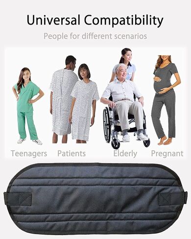 Wheelchair Seatbelt Belt Restraints Straps - KELBBO Safety Belt for Elderly Patients Care Safety Harness Chair Waist Lap Strap for Elderly in Saudi Arabia