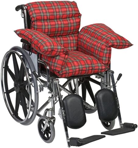 DMI Comfort Wheelchair Cushion & Pad, Wheelchair Seat Cushion, Recliner Cushion & Pillow, Foam, Cushion For Wheelchair Seat, 16 x 22 Inches, Navy in Kuwait