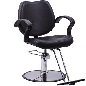 Beauty Style Classic Hydraulic Barber Chair Styling Chair Salon Beauty Equipment Black Cheap in Saudi Arabia
