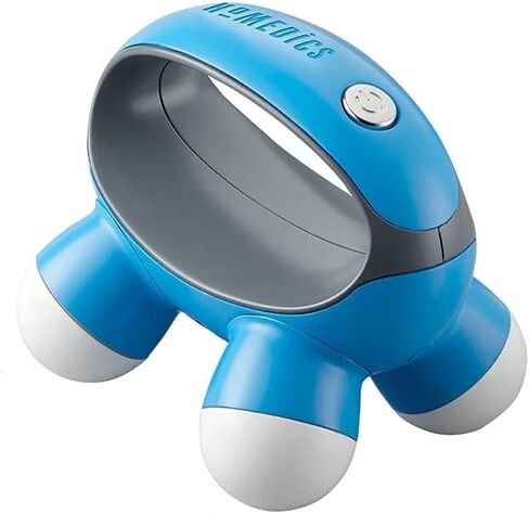 HoMedics, Quatro Mini Hand-Held Massager with Hand Grip, Battery Operated Vibration Massage, 4 Massage Nodes, Powered by 2 AAA Batteries (Included), Assorted Colors in Saudi Arabia