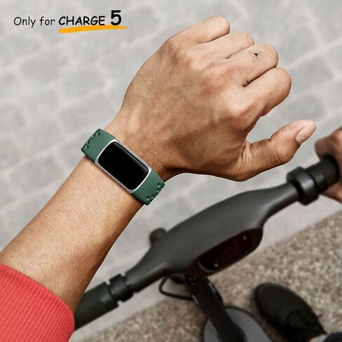 Maledan متوافق مع Fitbit Charge 5 Bands النساء والرجال - حزام رياضي قابل للتنفس، حزام معصم بديل مقاوم للماء ناعم لـ Fitbit Charge 5 متتبع اللياقة البدنية المتقدم، 3 عبوات in Saudi Arabia