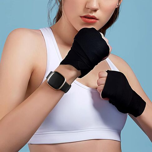 أساور Dirrelo متوافقة مع Fitbit Sense/Versa 3 / Versa 4 / Sense 2، حزام حزام رياضي ناعم من مادة TPU، سوار معصم بديل للنساء والرجال، 4 عبوات صغيرة، أسود Modena Bluegrey Pinegreen in Kuwait
