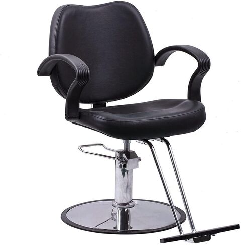 Beauty Style Classic Hydraulic Barber Chair Styling Chair Salon Beauty Equipment Black Cheap in Saudi Arabia