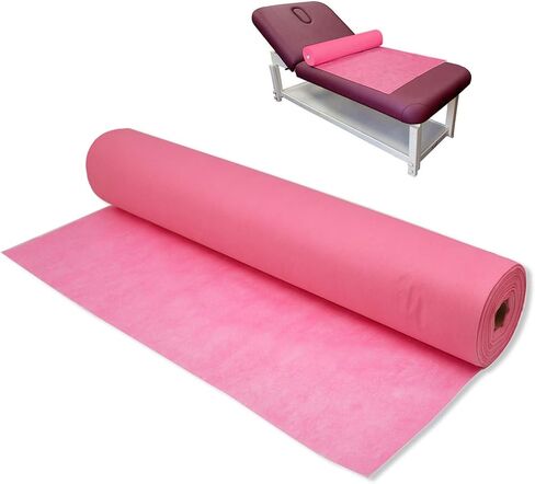 2 Roll Disposable Non-Woven Bed Sheet, 50 Pcs/Roll Massage Table Sheets, 31.5" X 70"Salon Beauty Facial Bed Cover for Massage, Lash, Tattoo Bed, Spa in Saudi Arabia