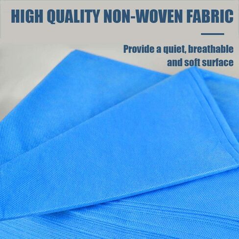Disposable Bed Sheets 100 Pcs Waterproof Bed Cover for SPA Tattoo Massage Table Hotels Non Woven Fabric 31" x 78"White in Saudi Arabia
