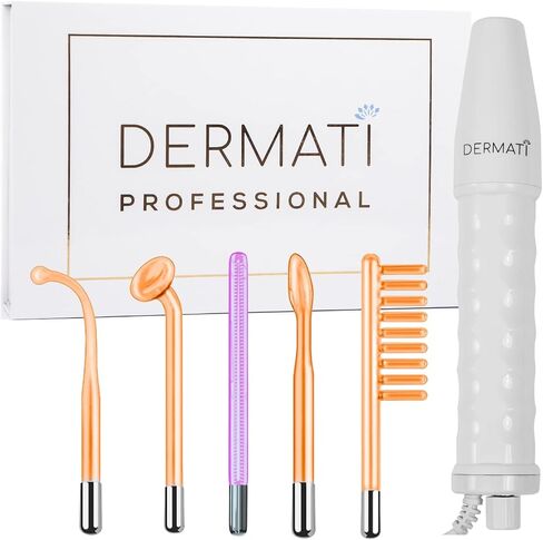 Dermati High Frequency Facial Machine- Portable Handheld High Frequency Facial Wand/Neon in Saudi Arabia