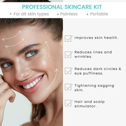 Dermati High Frequency Facial Machine- Portable Handheld High Frequency Facial Wand/Neon in Saudi Arabia