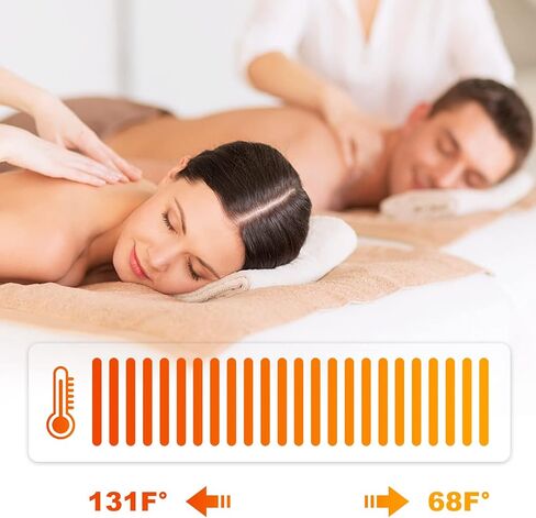 ChoJiah Massage Table Warmer Heating Pads with Timer and 4 Heat Settings Massage Table Heating Pad with Overheat Protection for Massage Bed & Spa, 73" X 30" (L X W) in Saudi Arabia