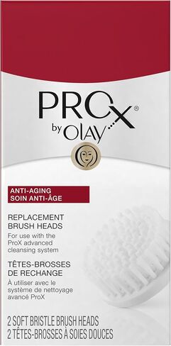 فرشاة الوجه من اولاي ProX by اولاي Advanced Face Cleansing System رؤوس فرشاة بديلة، عدد 2 in Kuwait