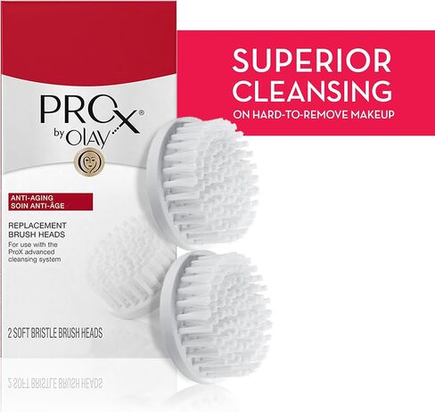 فرشاة الوجه من اولاي ProX by اولاي Advanced Face Cleansing System رؤوس فرشاة بديلة، عدد 2 in Kuwait