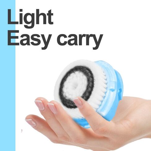 Facial Cleansing Brush Head Replacements Compatible with Clarisonic Mia 1, Mia 2, Mia Fit, Alpha Fit, Smart Profile Uplift, Deep Pore Face Brush Head Replacement Cleaning Tool (3 Pack) in Saudi Arabia