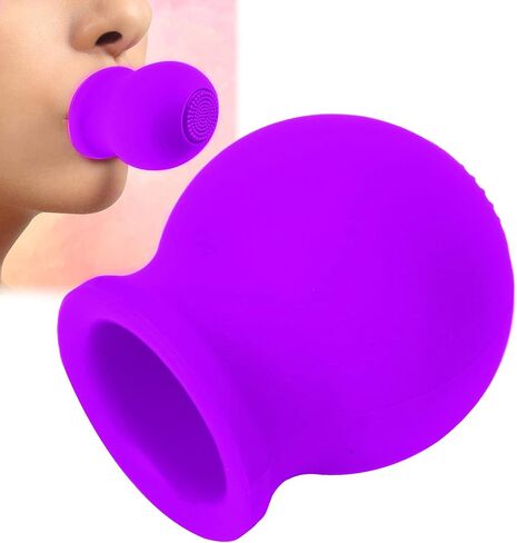 Lip Plumper Device, Lips Enhancer Lip Vacuum Suction Beauty Bigger Mouth Quickly Face Clean Massage Silicone Lip Pump with Brush() in Saudi Arabia