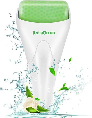 LATME Ice Roller for Face Eyes,Womens Gifts,Face Massager Roller Puffiness Migraine Pain Relief and Minor Injury(White) in Saudi Arabia