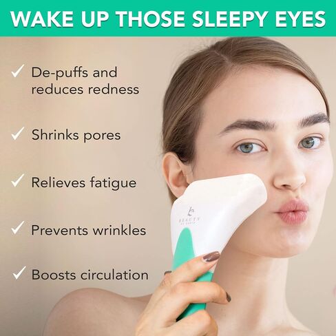 Ice Roller for Face - Face Roller & Eye Roller for Puffy Eyes, Face Ice Roller, Ice Face Roller as TMJ Pain Relief Products, Facial Ice Roller for Face & Eye Puffiness Relief, Facial Roller Ice Facial in Saudi Arabia