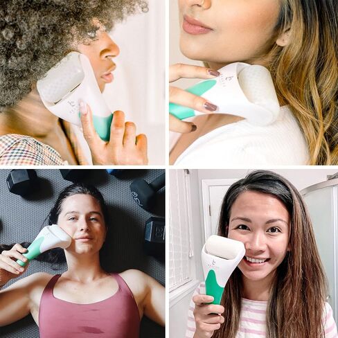 Ice Roller for Face - Face Roller & Eye Roller for Puffy Eyes, Face Ice Roller, Ice Face Roller as TMJ Pain Relief Products, Facial Ice Roller for Face & Eye Puffiness Relief, Facial Roller Ice Facial in Saudi Arabia
