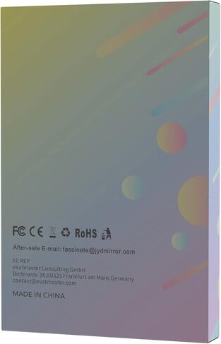 مرآة مكياج قابلة لإعادة الشحن من FUNTOUCH مع 72 مصباح LED، مرآة تجميل محمولة مضاءة للمكياج، إضاءة 3 ألوان، شاشة تعمل باللمس قابلة للتعتيم، مرآة مستحضرات تجميل قابلة للطي على سطح الطاولة مع أضواء in Kuwait