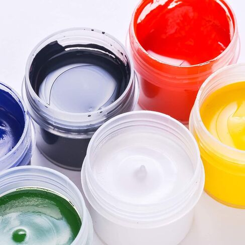 36 Pack 1 OZ Plastic Jars Round Clear Cosmetic Container Jars with Lids, Eternal Moment Plastic Slime Jars for Lotion, Cream, Ointments, Makeup, Eye shadow, Rhinestone, Samples, Pot, Travel Storage in Saudi Arabia