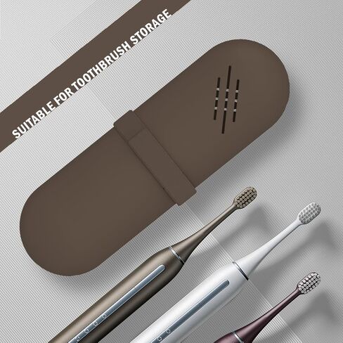 حامل فرش مكياج للسفر من JDZJUCHU، حقيبة تنظيم المكياج، حقيبة مستحضرات التجميل، منظم أدوات الزينة، محفظة فرش مكياج صغيرة من السيليكون (جوز) in Kuwait