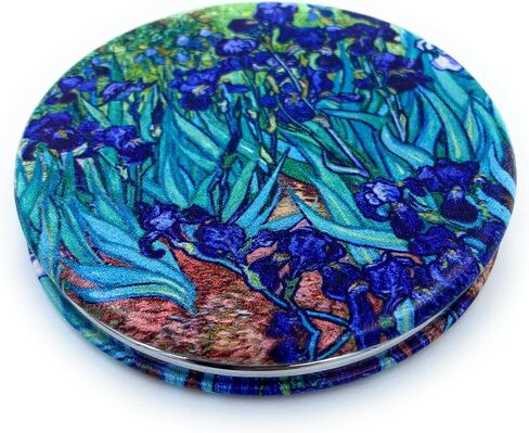 Pretty Compact Mirror Cute Handheld Mirror for Girls Folding Mirror for Purses Small Makeup Mirror Pocket Size Cosmetic Mirror in Saudi Arabia