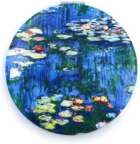 Pretty Compact Mirror Cute Handheld Mirror for Girls Folding Mirror for Purses Small Makeup Mirror Pocket Size Cosmetic Mirror in Saudi Arabia