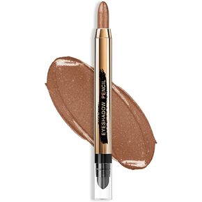 Cream Eyeshadow Stick, Shimmer Pearl White Eyeshadow Stick, Gillter Pearl Cream Eye Shadow Pencil Crayon, Waterproof Eye Shadow Pen, Brightener Highlighter Makeup Stick, Pearl White Eye Shadow