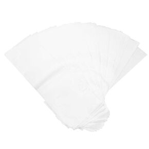 Hair Coloring Paper, Hair Dye Paper, Hair Plastic Dye Paper Reusable Paper Hair Color Salon Home DIY Hair Dye Tool Easy to Use - White in Saudi Arabia
