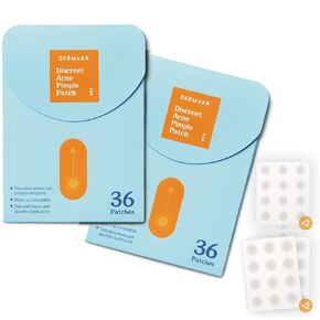 Discreet Acne Pimple Patch | Spot Cover & Treatment Solution Cystic Acne & Pimple | Hydrocolloid Facial Stickers | Waterproof Patches Invisibly Cover Pimples (2packs)