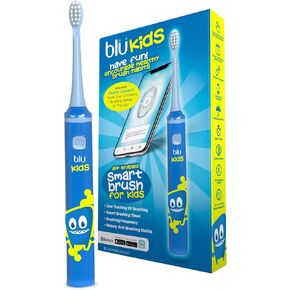 Blu Smart Bluetooth Enabled Kids Toothbrush with Live Tracking App to Teach Children Healthy Brushing Habits, Share Results with Your Dentist, Wireless Rechargeable Electric (Pink) in Kuwait