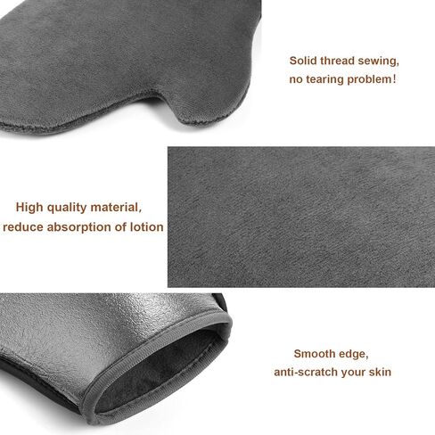 قفاز تسمير البشرة الذاتي من Yvoier - قفازات تسمير البشرة قفاز تسمير البشرة الذاتي قفاز تسمير البشرة من أجل أداة تسمير البشرة الذاتية، أداة توزيع المكياج بدون التعرض للشمس، قفاز تسمير ذاتي، قفاز تسمير ذاتي، رمادي in Kuwait