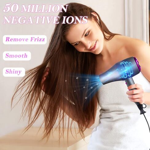 airopen فرشاة مجفف الشعر ضربة مجفف، الأدوات الساخنة ضربة مجففات فرشاة نفخ، مشط مجففات الشعر السفر، مجفف شعر أيوني المهنية مع موقف، مجففات الشعر للنساء، مجففات الشعر للشعر الطبيعي الأسود in Kuwait