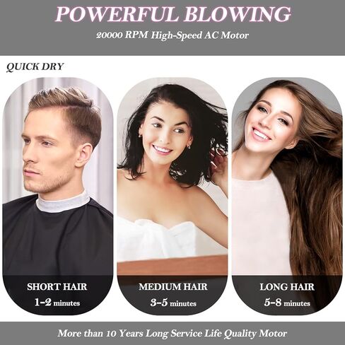 airopen فرشاة مجفف الشعر ضربة مجفف، الأدوات الساخنة ضربة مجففات فرشاة نفخ، مشط مجففات الشعر السفر، مجفف شعر أيوني المهنية مع موقف، مجففات الشعر للنساء، مجففات الشعر للشعر الطبيعي الأسود in Kuwait