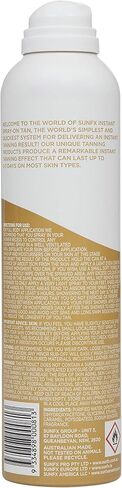 بخاخ تسمير ذاتي فوري من SunFX Summers Secret، متوسط ​​داكن 200 جم/8 أونصة in Kuwait