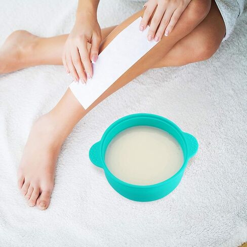 3 Pieces Silicone Wax Pot Replacement, 14 oz Wax Pot Insert for Hair Removal Wax Warmer Liner Removable Waxing Bowl for Home Use Wax Machine Accessory, 500 ml in Saudi Arabia