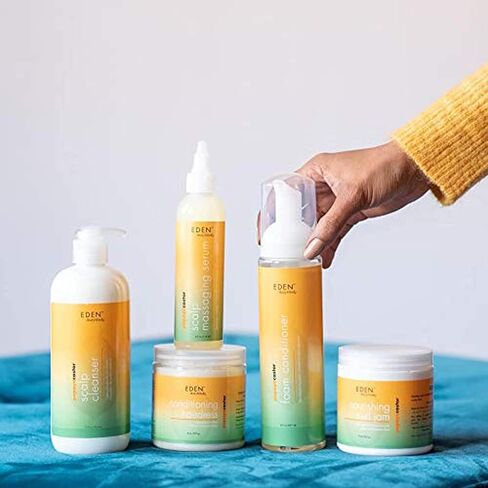 إيدن بودي وركس مصل البابايا الخروع المغذي لتدليك فروة الرأس | 4 أونصة | ترطيب وتهدئة واستعادة الشعر وفروة الرأس in Kuwait