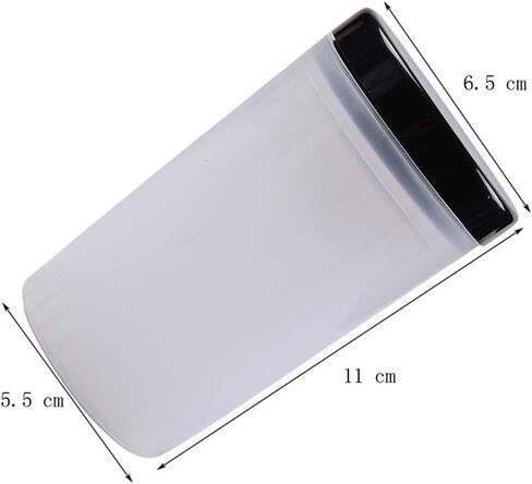 2 Pcs Nail Art Brush Pen Holder Immersion Makeup Brush Nail Art Brush Cleaner Cup Container in Saudi Arabia