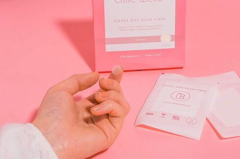 Cover Dot Acne Care (24 dots) Skin Blemish Treatment with Hydrocolloid | Oil and Pimple Absorbing | Latex-Free in Saudi Arabia