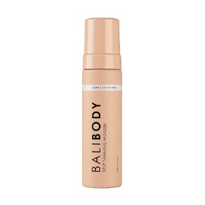 Bali Body Self-Tanning Mousse | Natural Looking Perfect Bronzed Shade | Streak-Free Green Based Tinted Self-Tanner | Fake Tan For All Skin Types – Dark/Ultra Dark, 200ml/6.7 fl oz in Saudi Arabia